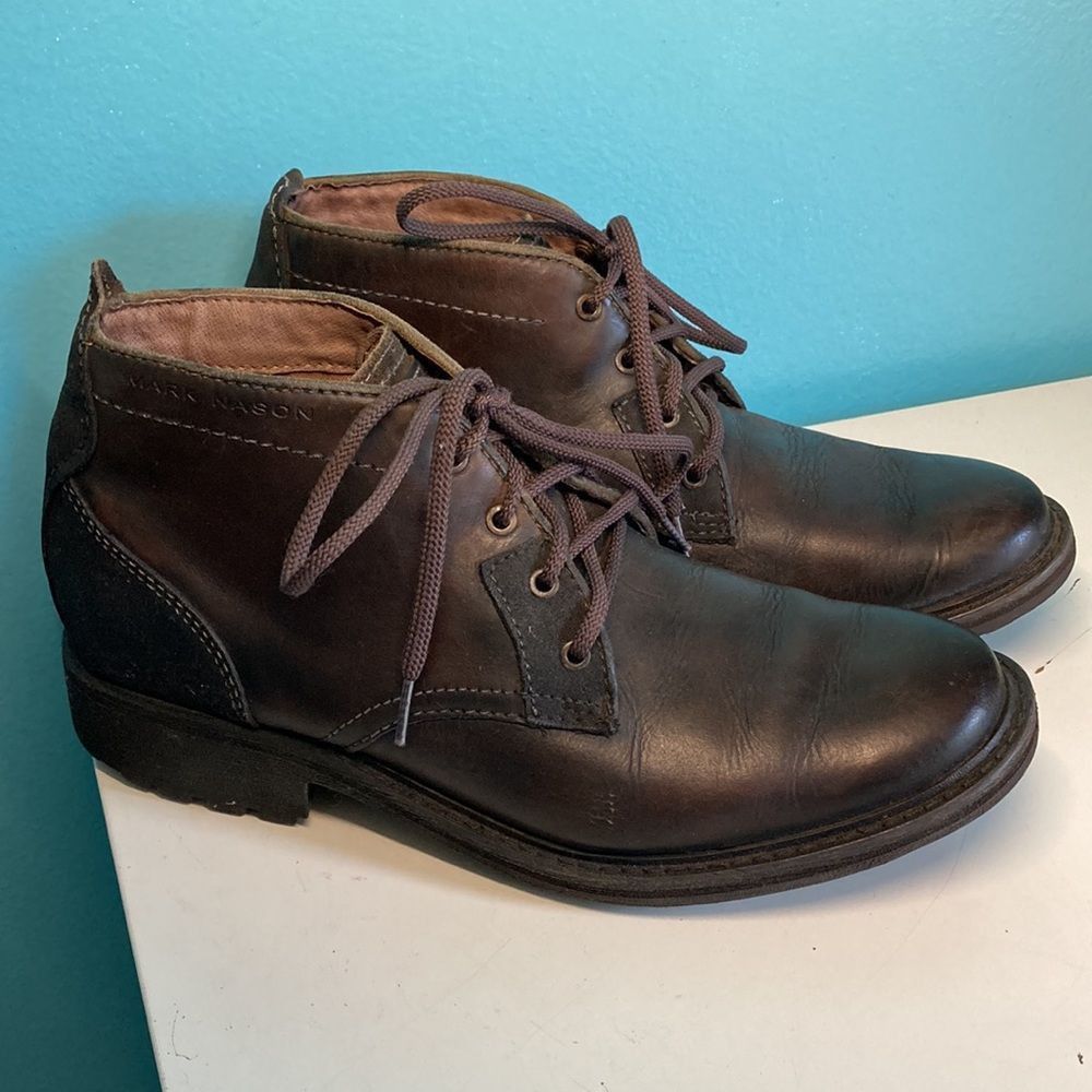 Mark Nason Mark Nason Leather Boots 10 / 43 Size US 10 / EU 43 - 1 Thumbnail