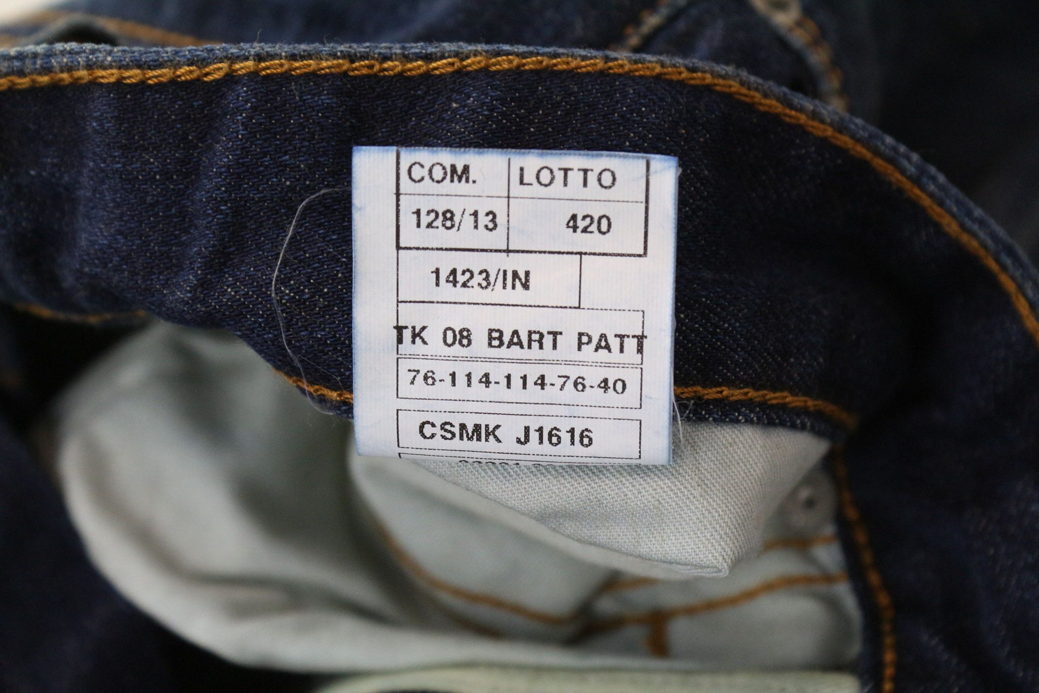 Takeshy Kurosawa TK 08 BART PATT W32 Blue Slim Distress Jeans 76025 Size US 32 / EU 48 - 6 Thumbnail
