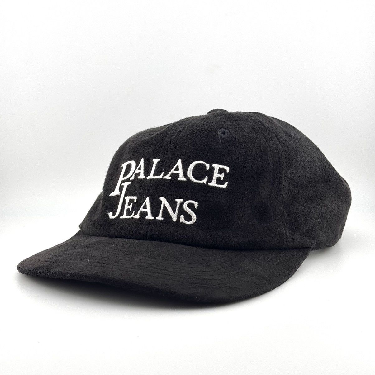 Palace Palace Jeans PJ’s 6 Panel Black Suede Cap Unstructured Hat Size ONE SIZE - 2 Thumbnail