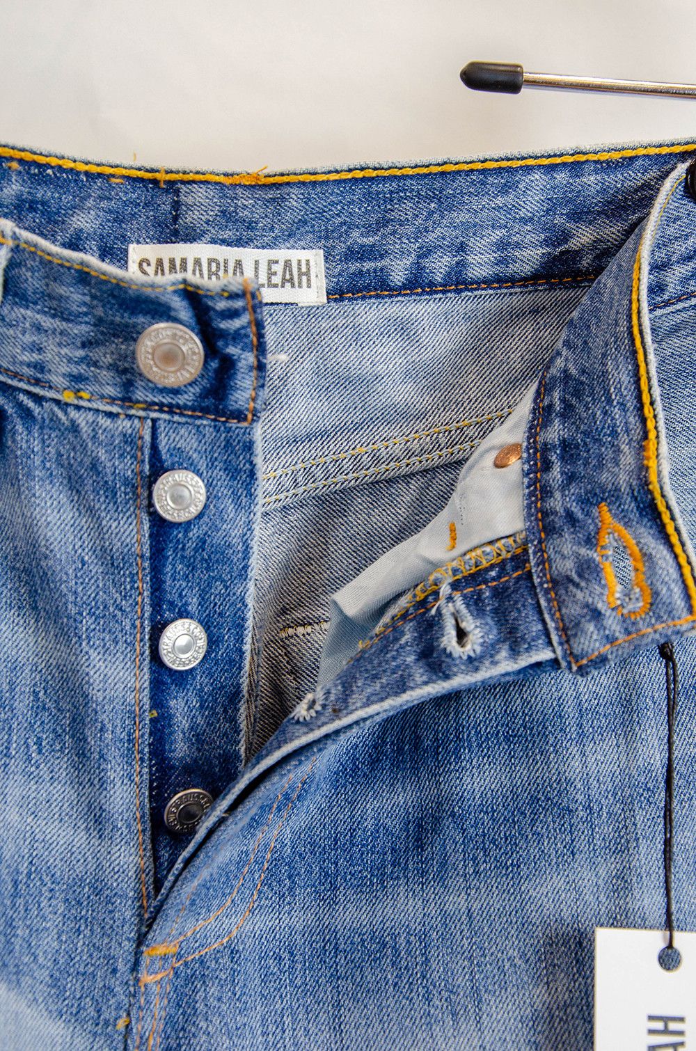 Levi's NWT Levi’s 501 x Samaria Leah Embellished Straight Jeans W27 Size 27" / US 4 / IT 40 - 11 Thumbnail