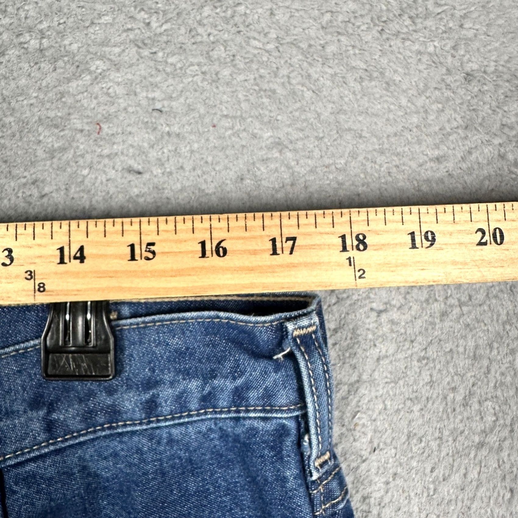 Carhartt Carhartt FR Cat 2 Jeans Men 35X32 Blue Straight Leg Flame-Resistant Workwear EUC Size US 35 - 6 Thumbnail