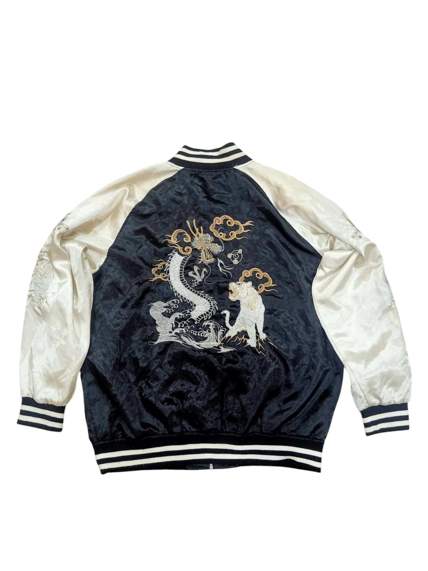Japanese Brand Sukajan Embroidery Jacket Size US XXL / EU 58 / 5 - 2 Thumbnail