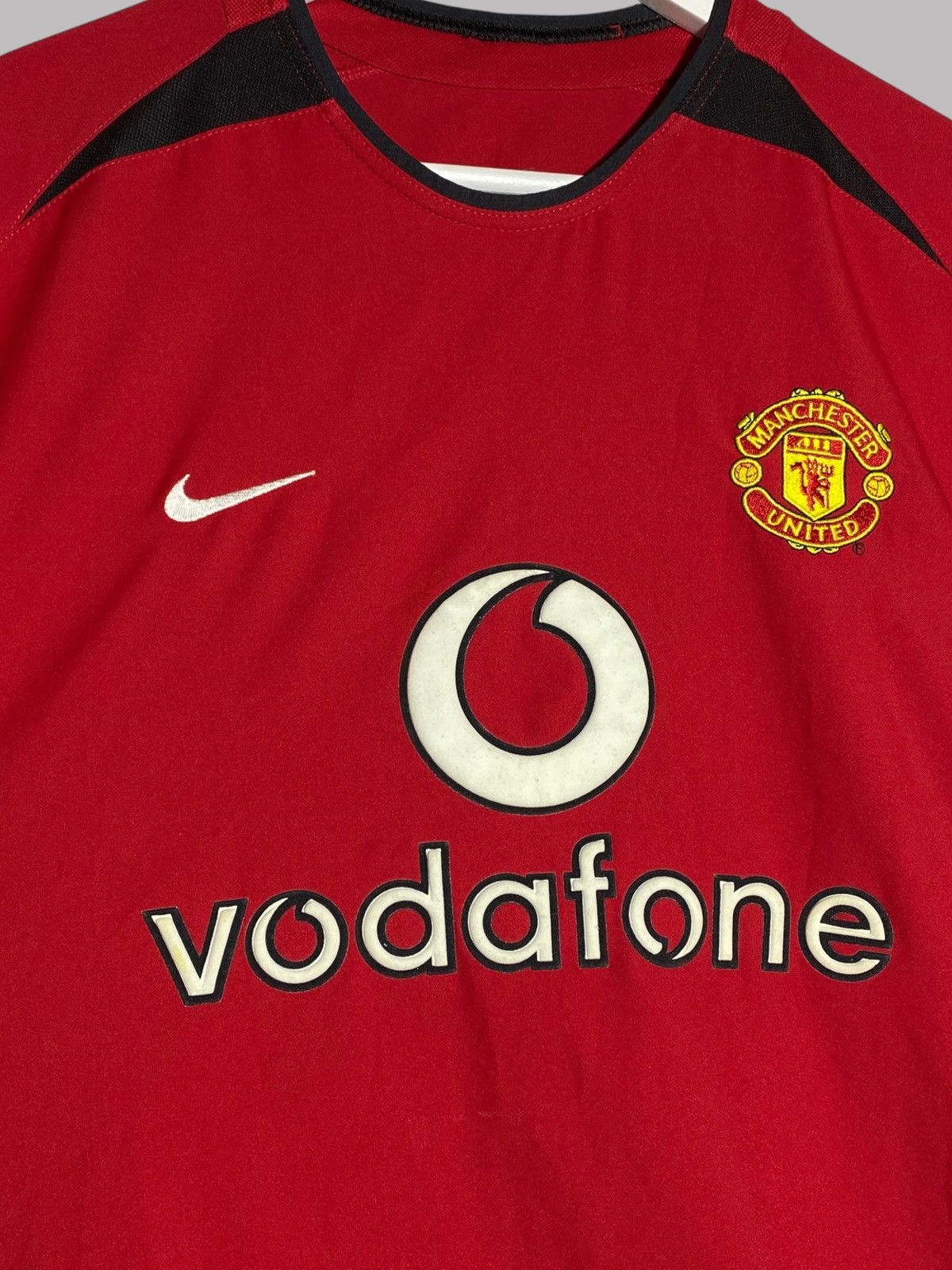 Nike Vintage Nike Manchester United 2004 Vodafone Soccer Jersey Size US M / EU 48-50 / 2 - 3 Thumbnail