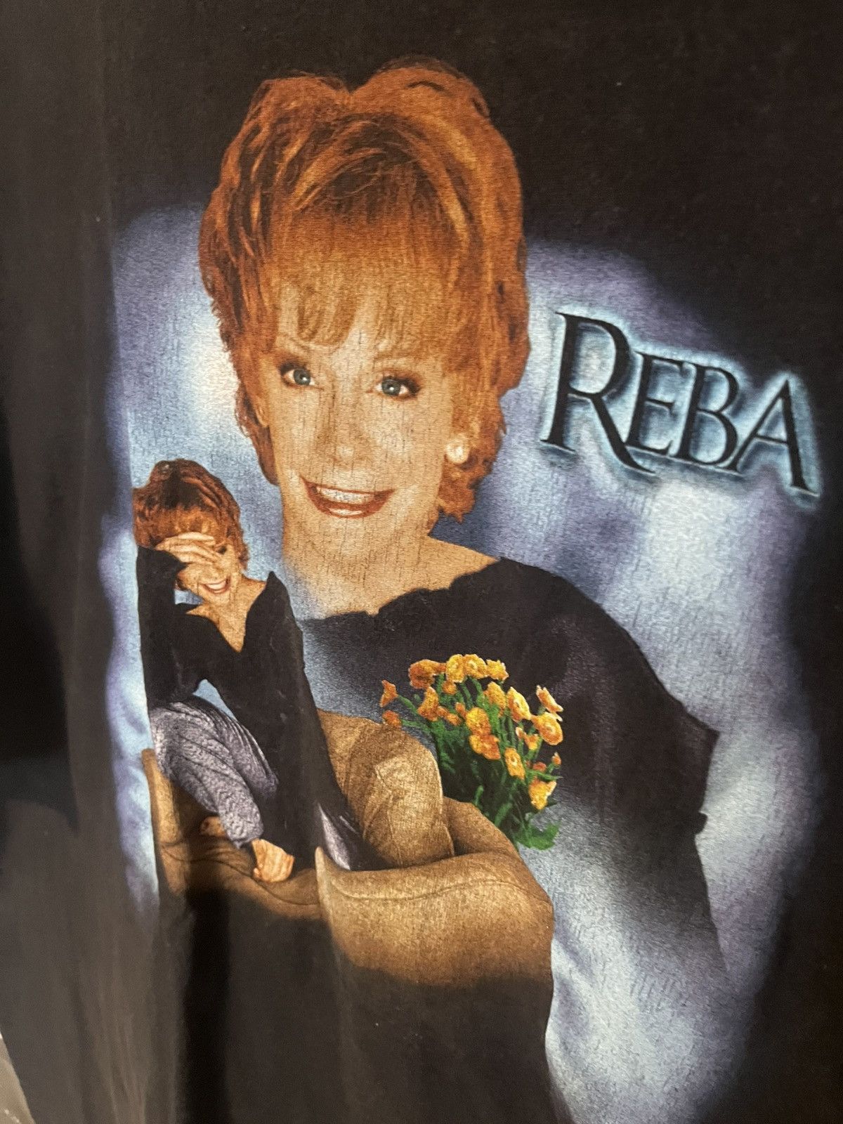 Hanes Vintage 90’ 2001 Reba Girls Night Out Tour Boxy Faded shirt Size US XXL / EU 58 / 5 - 3 Thumbnail