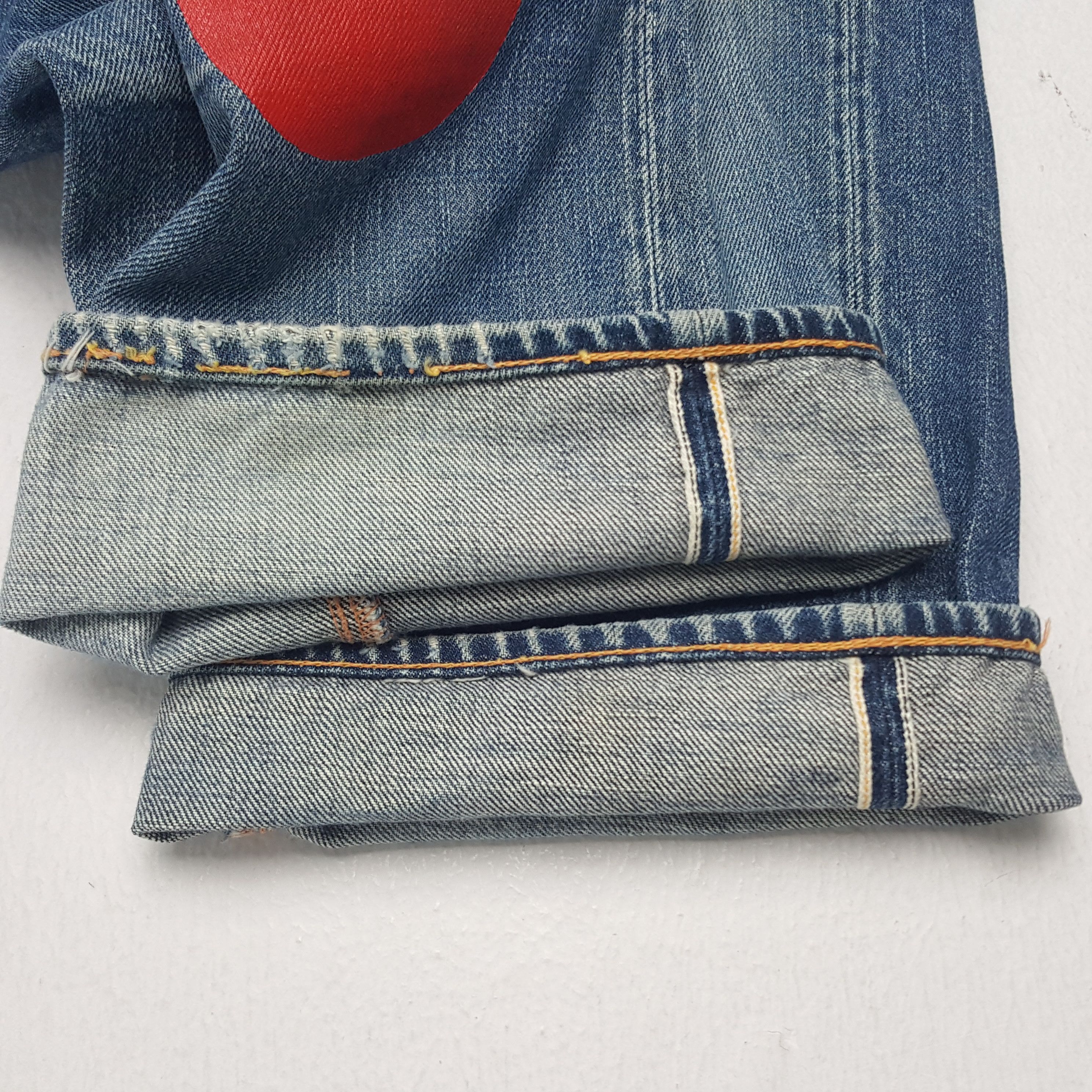 Evisu × Vintage Vintage Evisu Japan Selvedge Custom Daicock Denim Jeans Size US 27 - 12 Thumbnail
