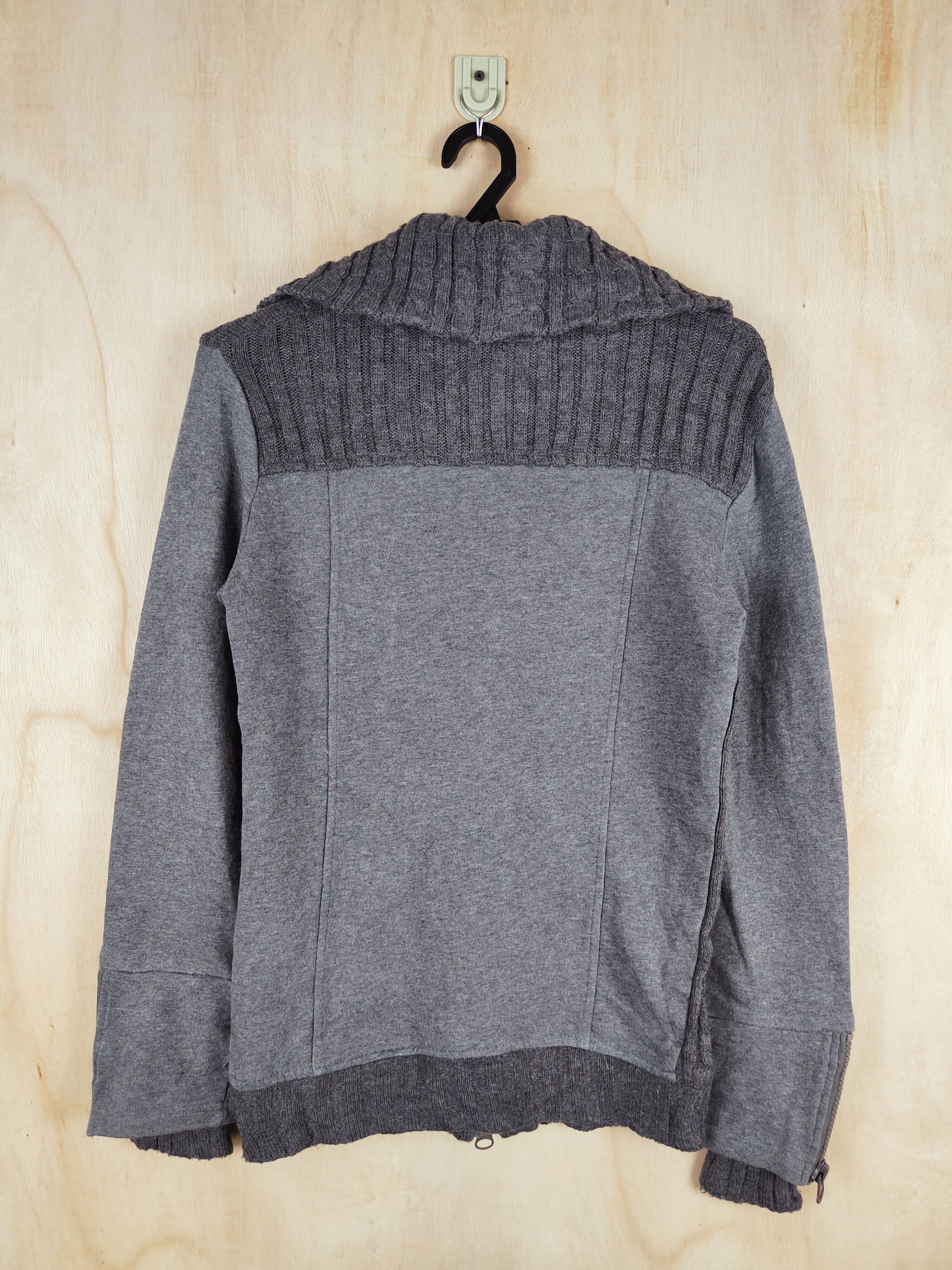 Japanese Brand Ryu Ryu Dark Gray knitwear vintage Sweaters #2603 Size M / US 6-8 / IT 42-44 - 10 Thumbnail