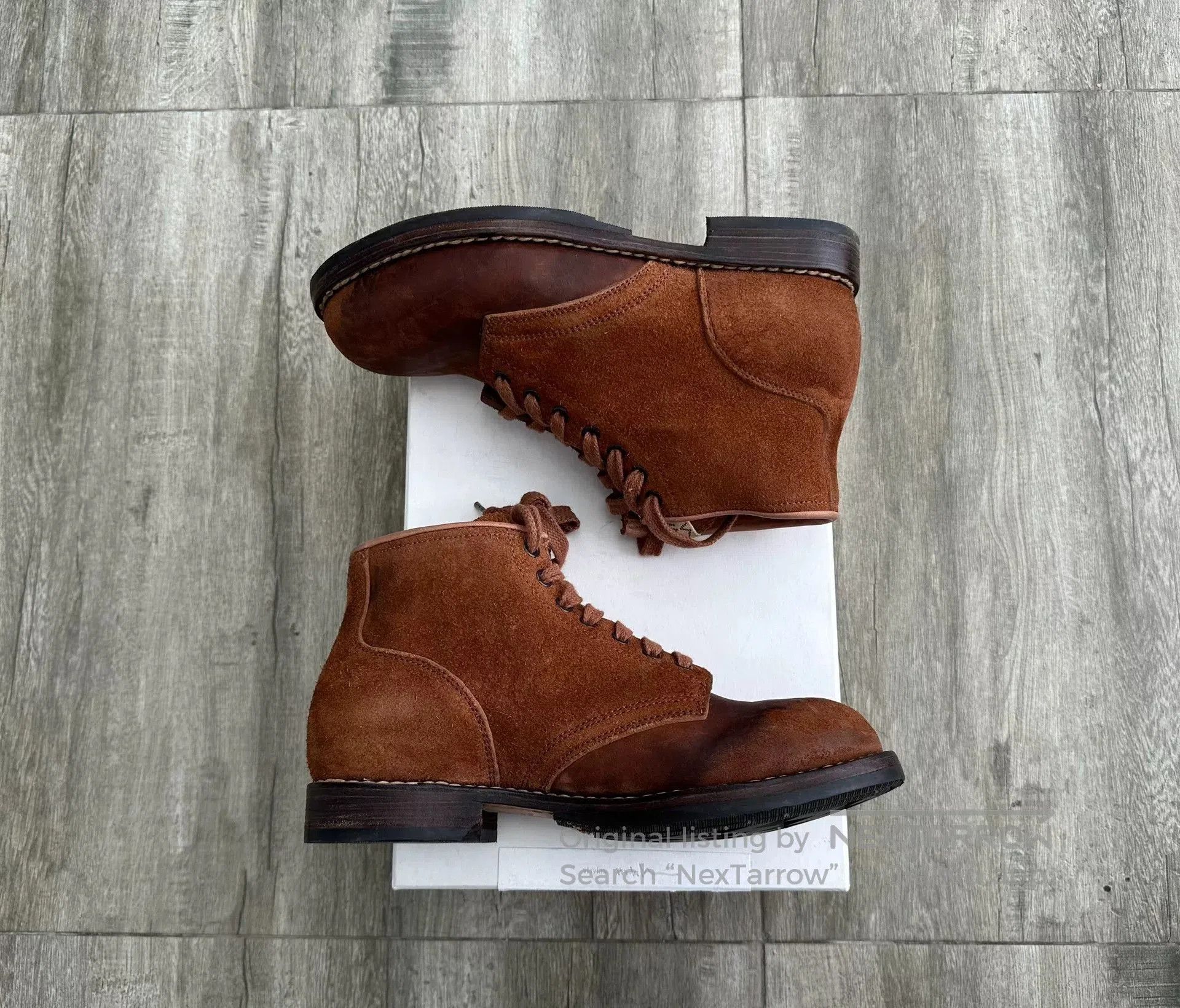 Visvim visvim brigadier boots with leather detailing. Size US 9 / EU 42 - 4 Thumbnail