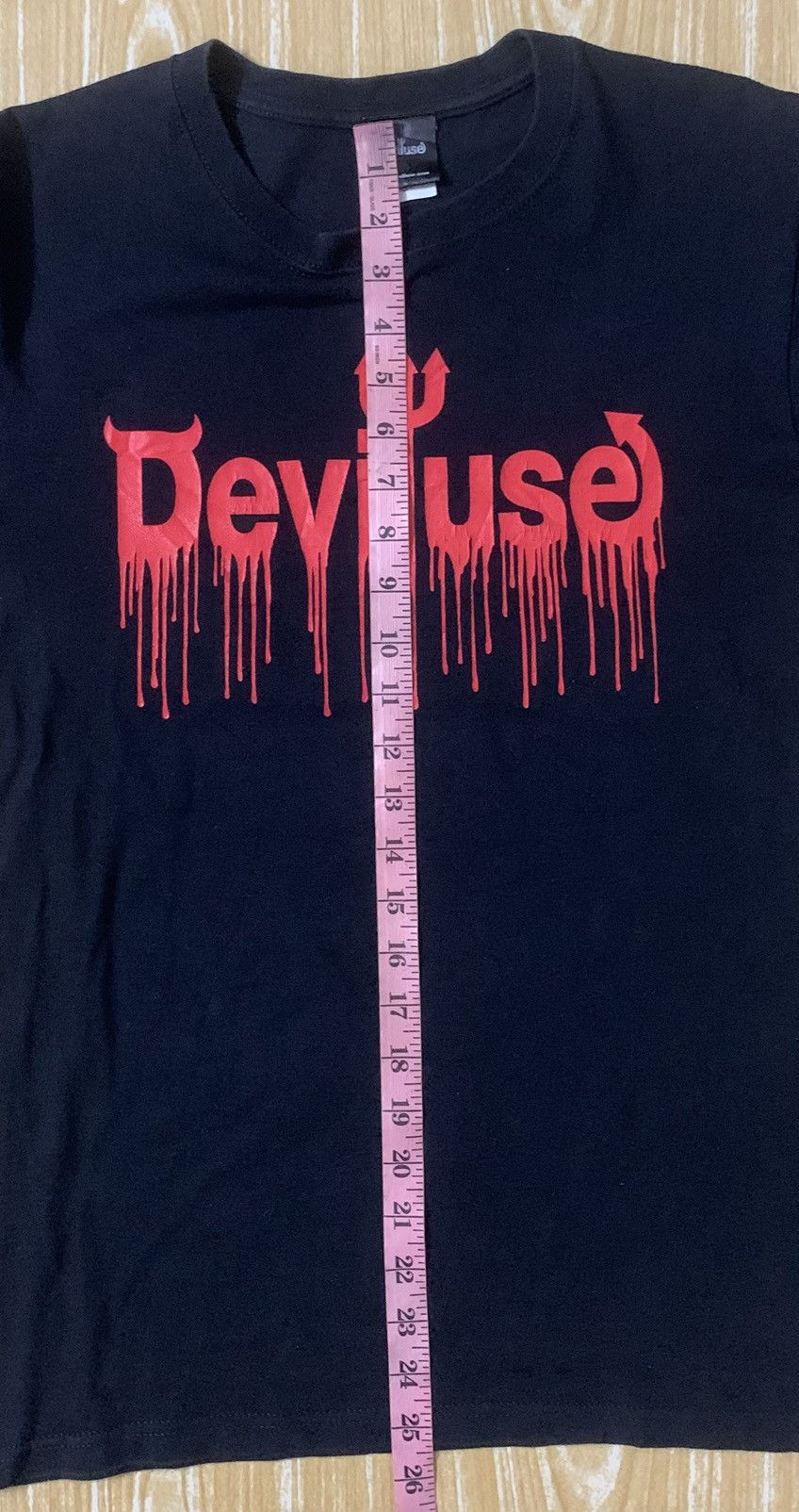 Devilock Deviluse Logo Blood T Shirt Size US S / EU 44-46 / 1 - 14 Thumbnail