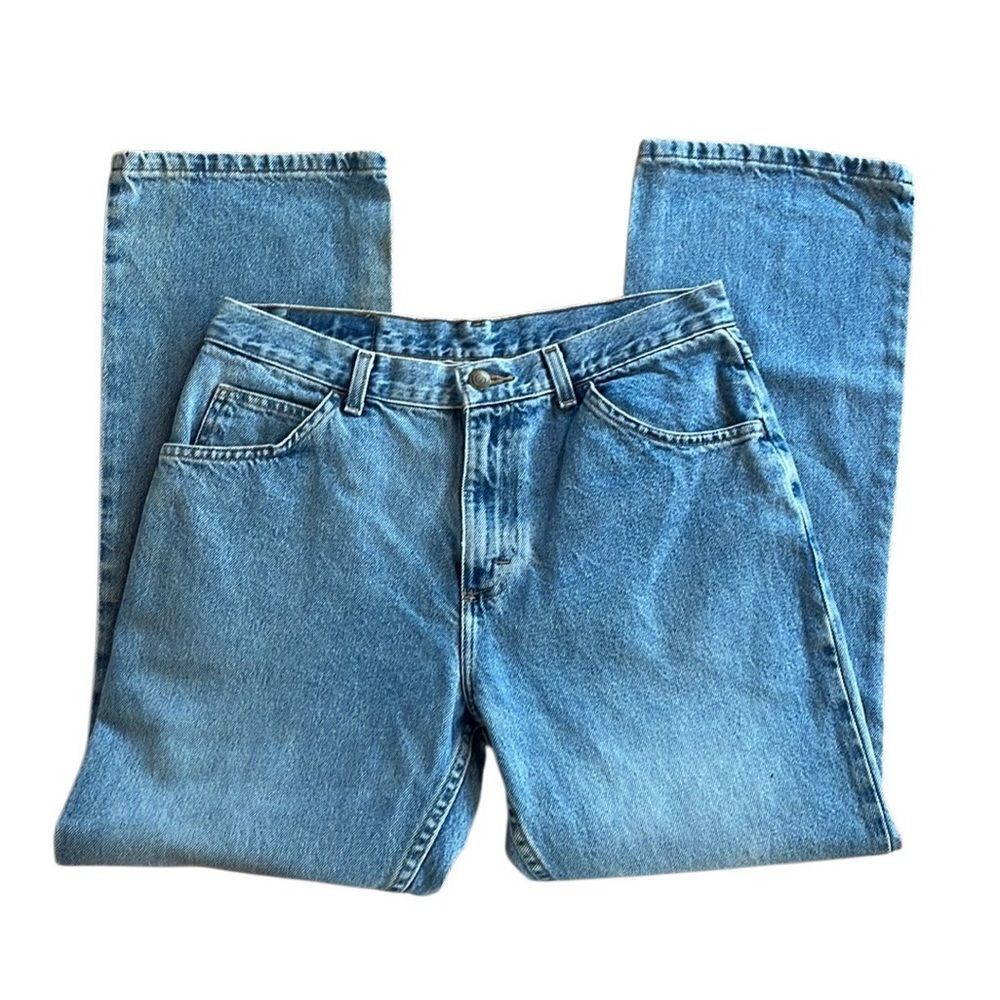 Vintage 90s Vintage Gitano Jeans Mid Rise Straight Leg 30” waist Rig Size 30" / US 8 / IT 44 - 3 Thumbnail