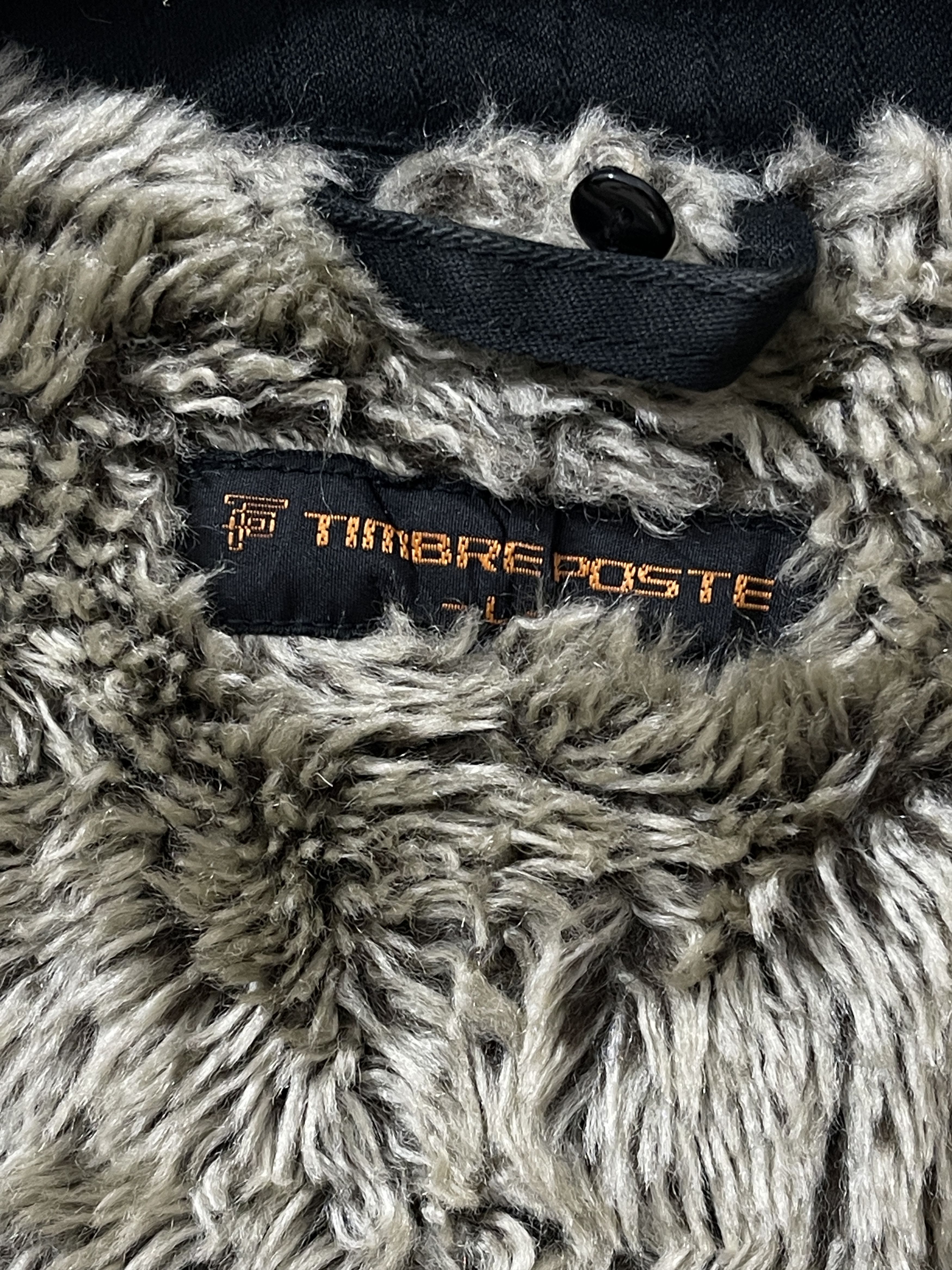 Japanese Brand 2000s Timbre Poste Japan Archive Fur Vkei Style Jacket Size US L / EU 52-54 / 3 - 4 Thumbnail