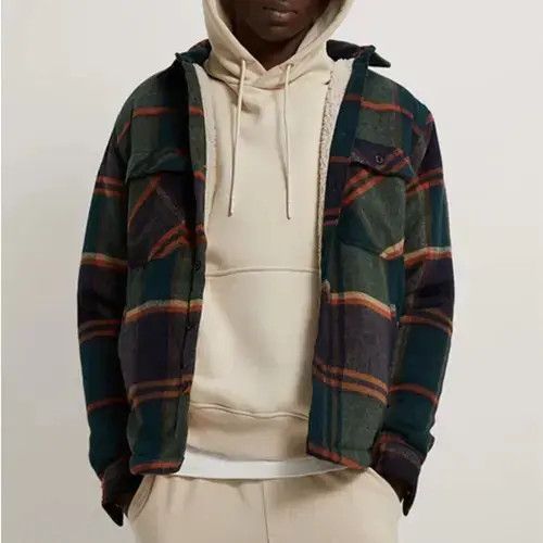 Other Men Autumn Winter Plaid Jacket Size US L / EU 52-54 / 3 - 1 Thumbnail