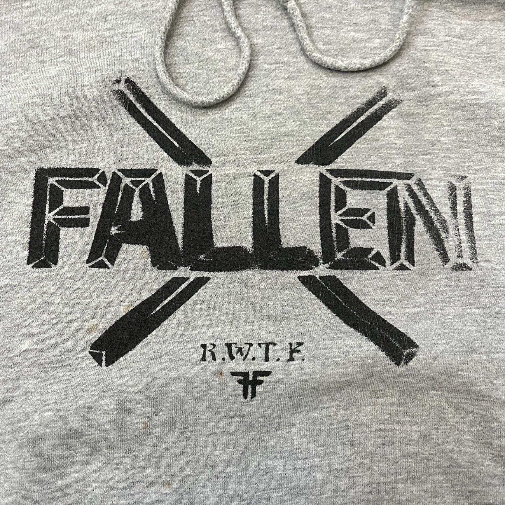 Vintage Fallen Footwear Hoodie Y2K Medium Skate Pullover Thomas Cole Mystery Zero Vtg Mens Hoodie Reg Gray Size US M / EU 48-50 / 2 - 3 Thumbnail