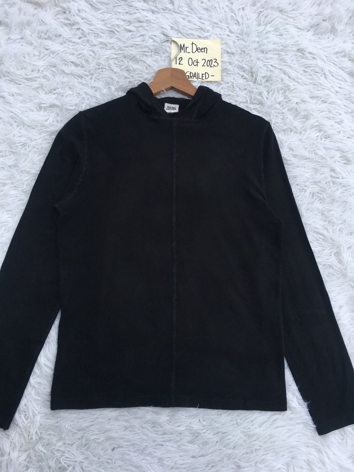 Jean Paul Gaultier Rare Vintage Jean Paul Gaultier Longsleeve Hoodie Shirt Size US S / EU 44-46 / 1 - 4 Thumbnail