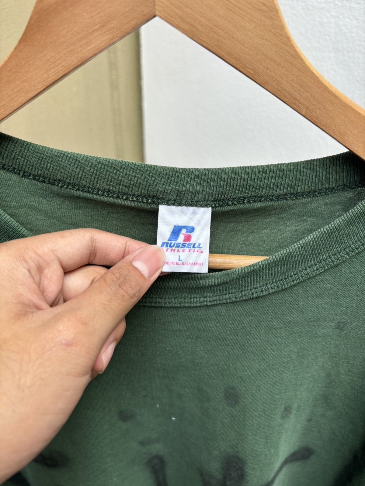 Vintage FUCK T Shirt Russell