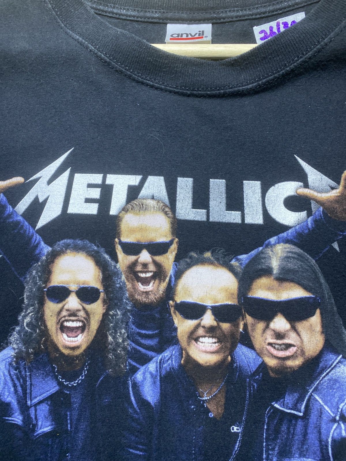 Band Tees Metallica - World Magnetic Tour Band Tee Size US XL / EU 56 / 4 - 4 Thumbnail