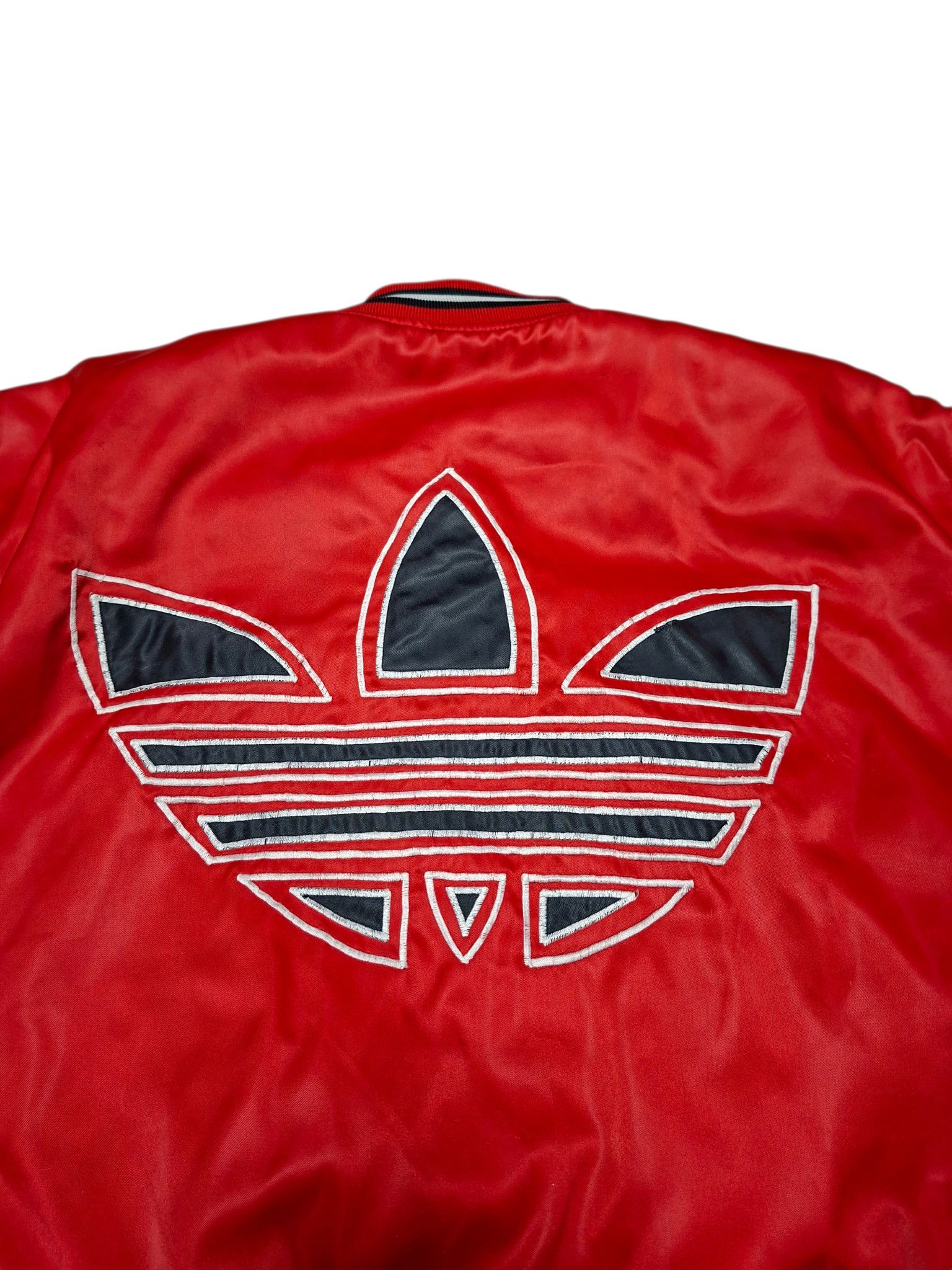 Adidas ADIDAS VINTAGE 90S NYLON MADE IN TAIWAN BOMBER JACKET Size US XXL / EU 58 / 5 - 4 Thumbnail