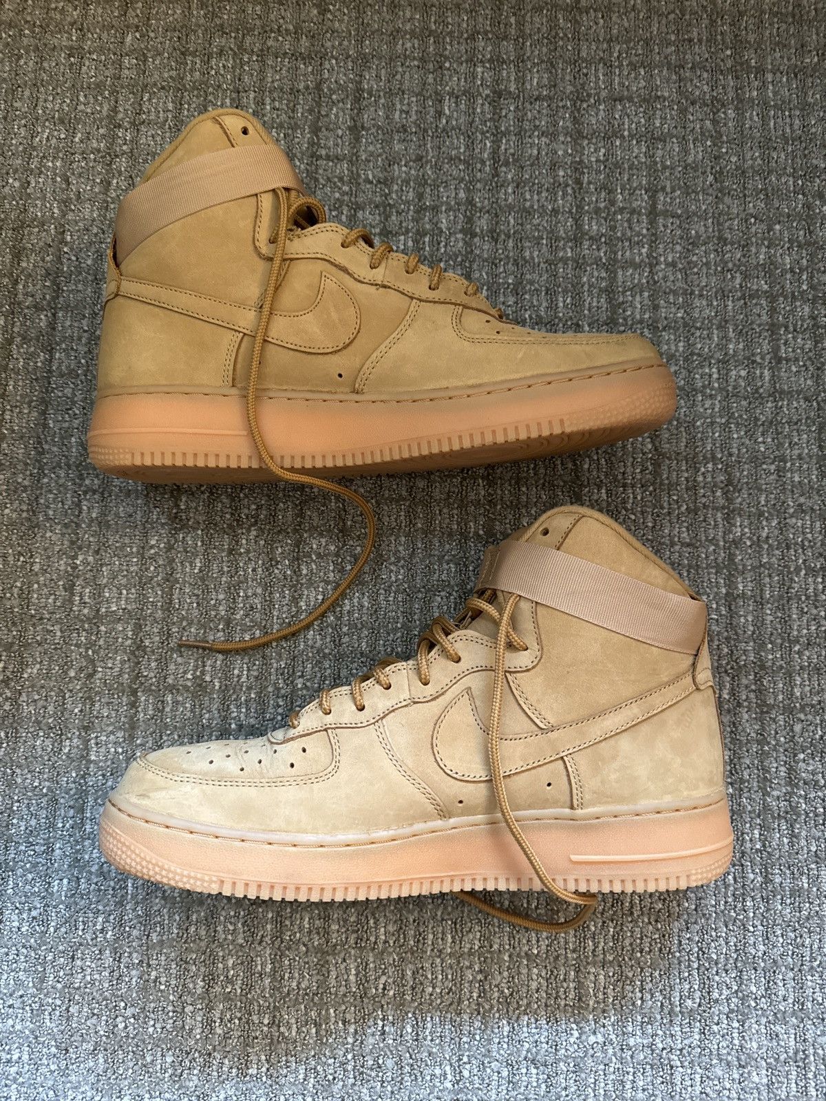 Wheat New Nike Air Force High 2016 Nike Air Force High LV8 Flax