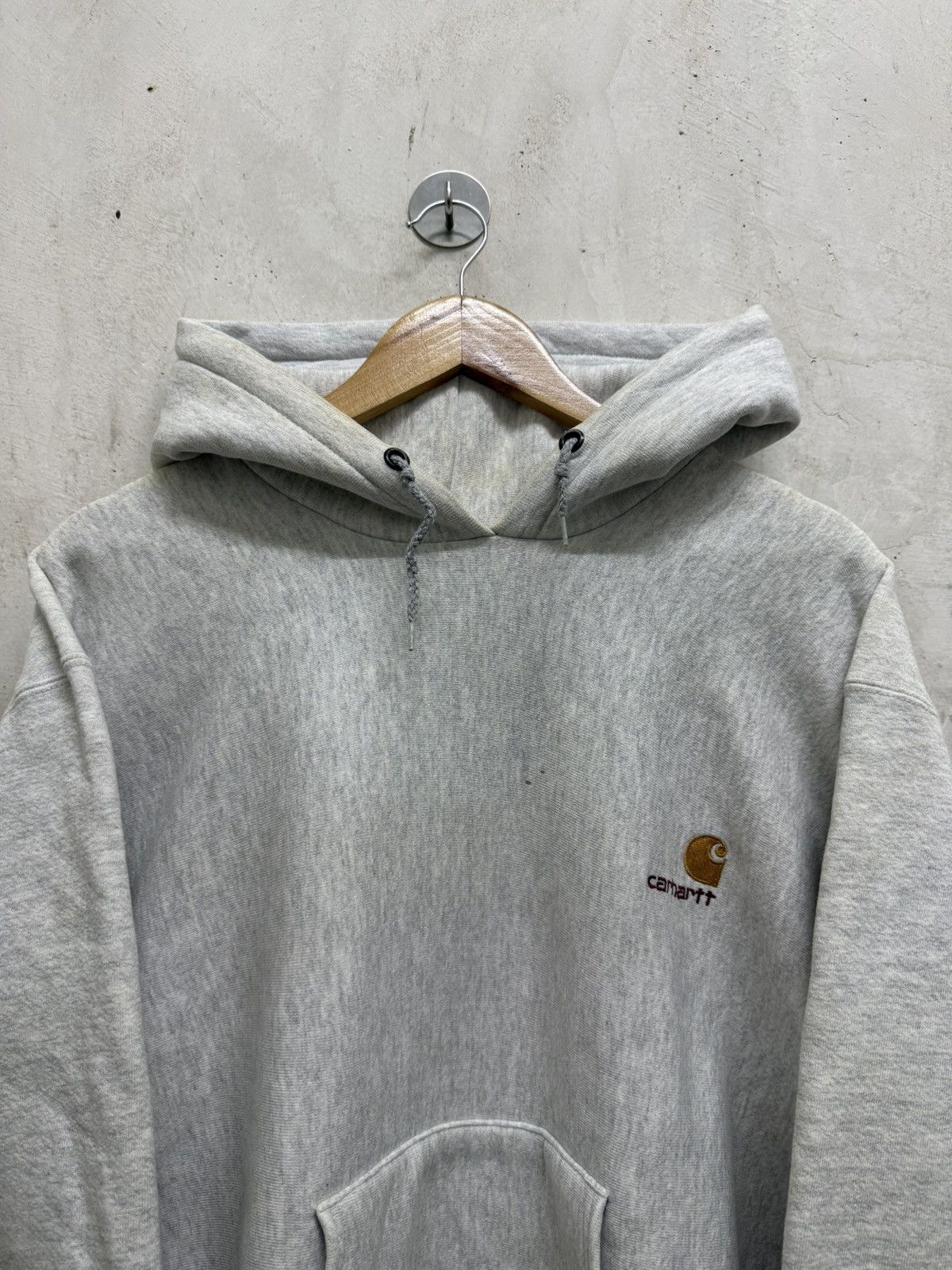 Carhartt Vintage 90s Carhartt Reverse Weave Hoodie Size US M / EU 48-50 / 2 - 2 Thumbnail