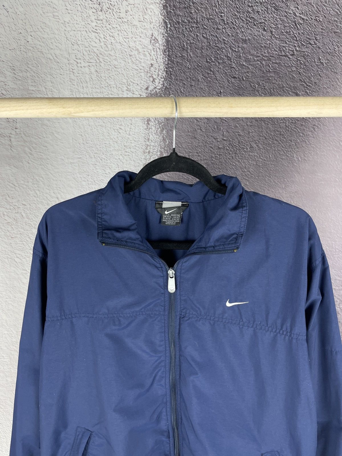 Nike Nike vintage y2k blue centre back logo track top jacket Size US M / EU 48-50 / 2 - 4 Thumbnail