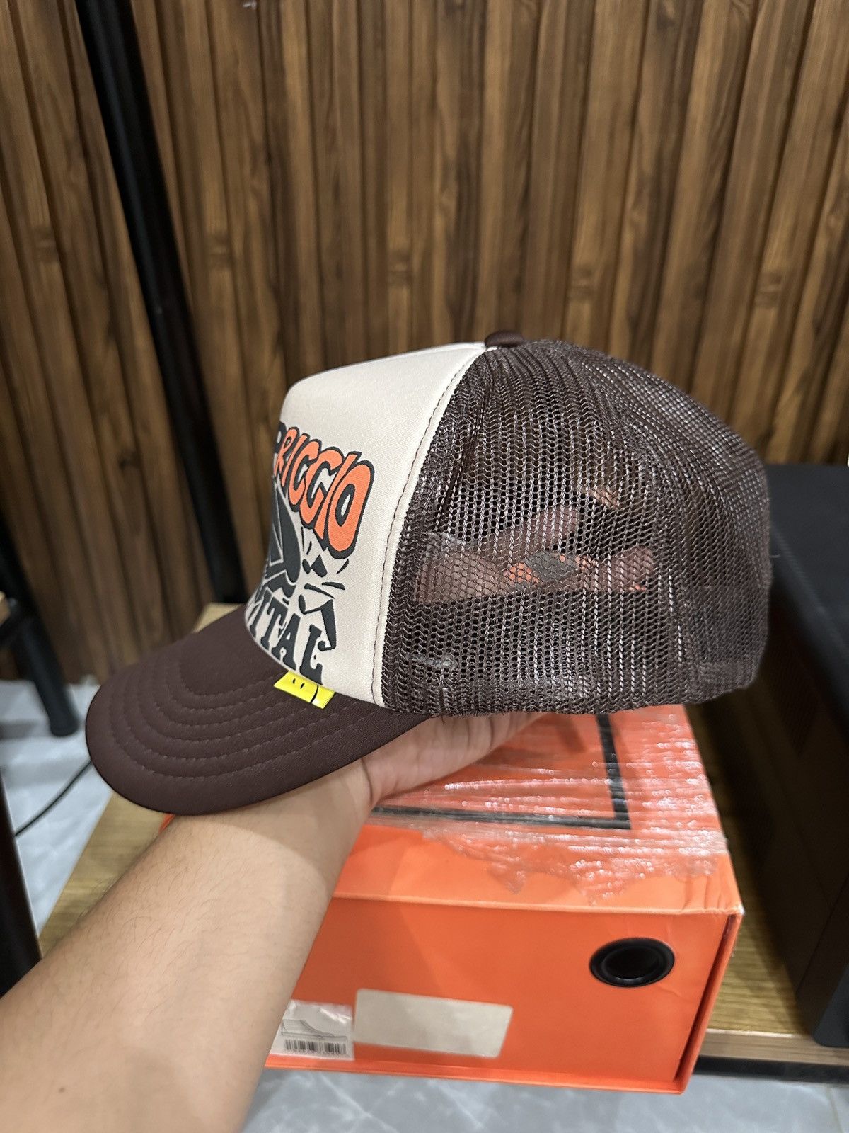 Kapital Kountry Kapital LifeKAPRiccio Trucker cap Size ONE SIZE - 3 Thumbnail