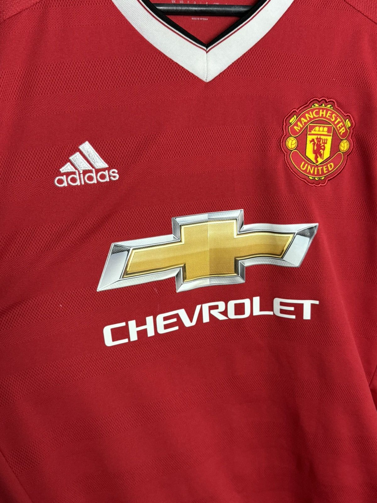 Adidas Manchester United 15/16 Home Football Jersey T-Shirt Size US XL / EU 56 / 4 - 3 Thumbnail