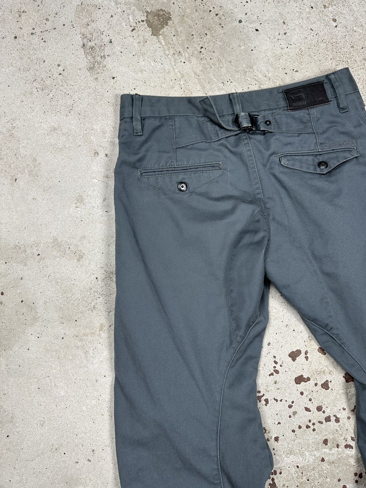 G-Star Vintage Y2K G Star Raw 3301 Chino Loose Tapered Pants Size US 31 - 13 Thumbnail