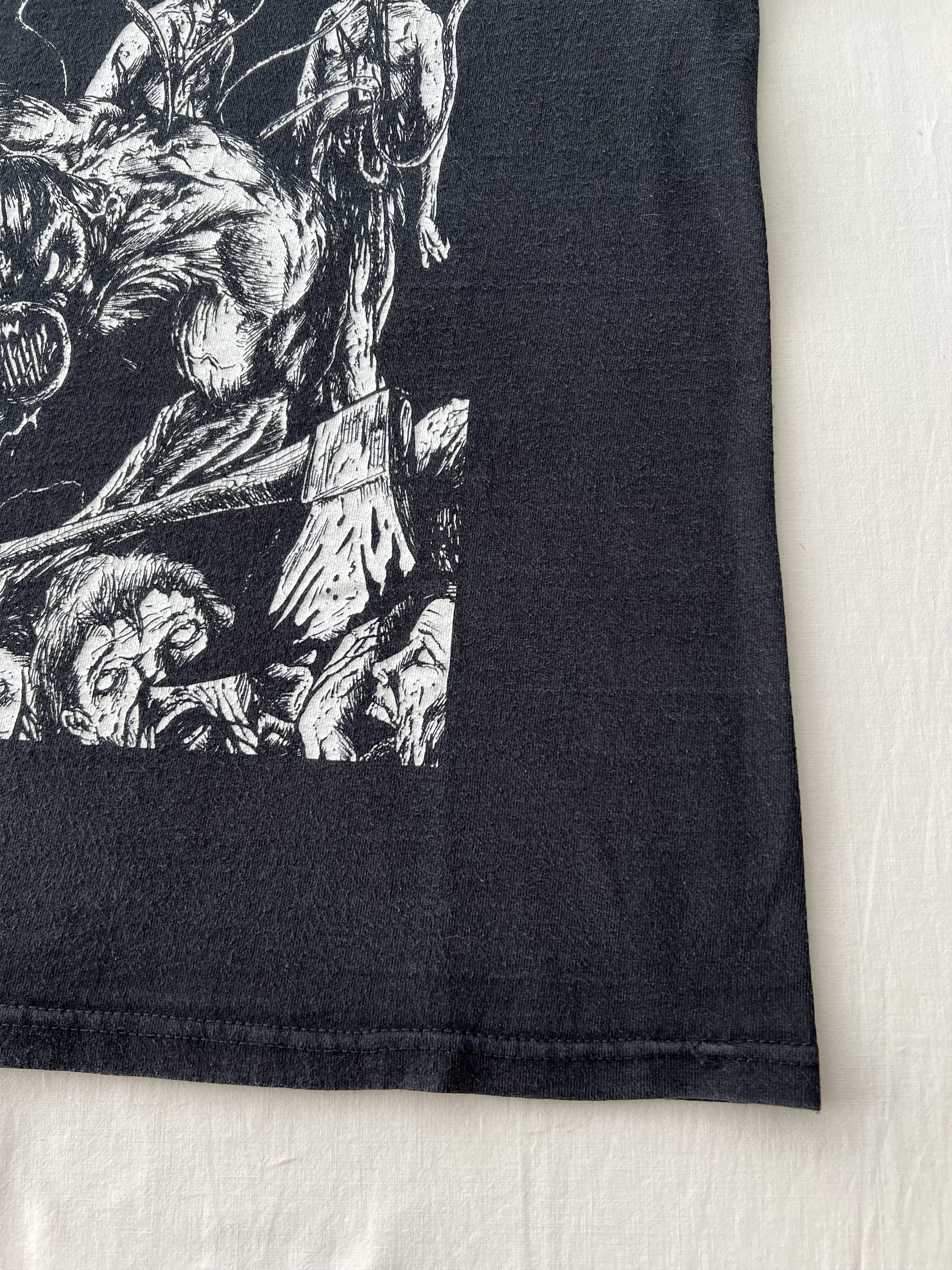 Band Tees Vintage 2000s Devourment Butcher the Weak Death Metal Tshirt Size US L / EU 52-54 / 3 - 7 Thumbnail