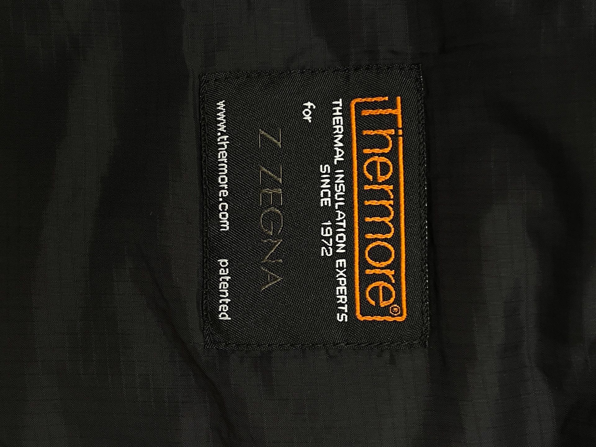 Ermenegildo Zegna Zegna FW Tech Shell Jacket Black M W/P Windproof Thermore Size US M / EU 48-50 / 2 - 4 Thumbnail