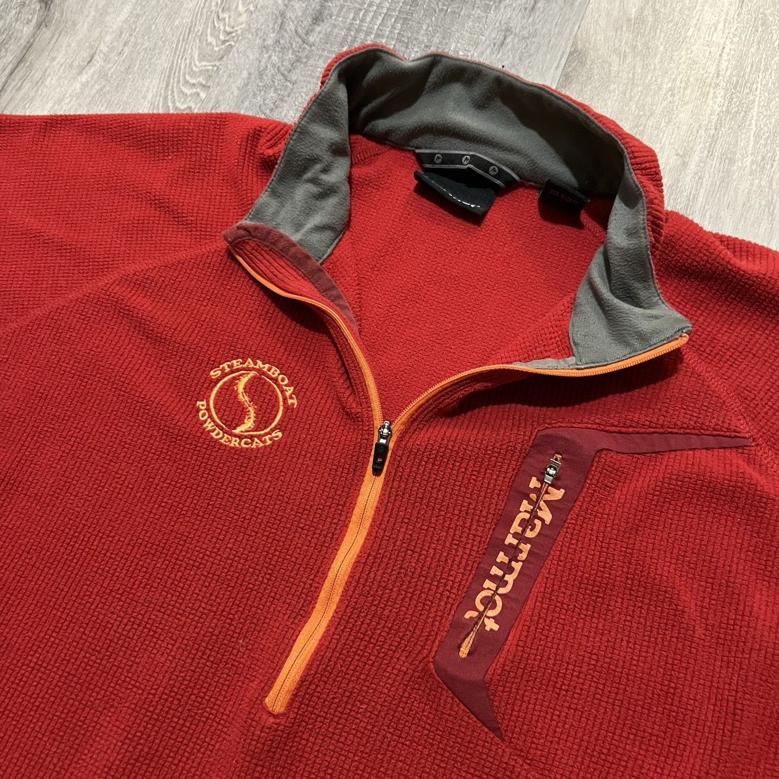 Marmot Steamboat Powdercats Marmot Micro Grid 1/4 Zip Ski Fleece XL Size US XL / EU 56 / 4 - 3 Thumbnail
