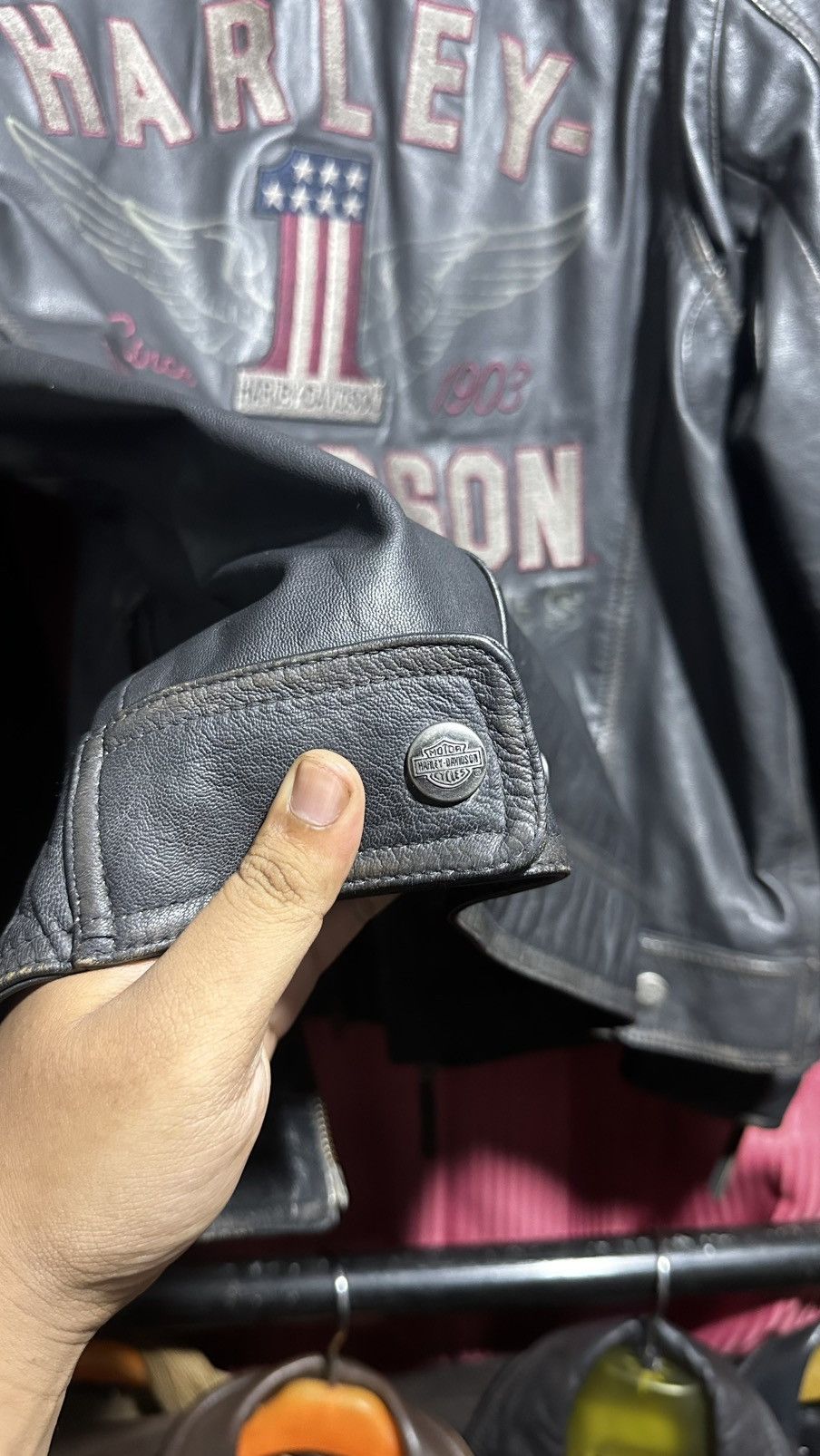 Harley Davidson Harley davidson leather jacket Size US L / EU 52-54 / 3 - 4 Thumbnail