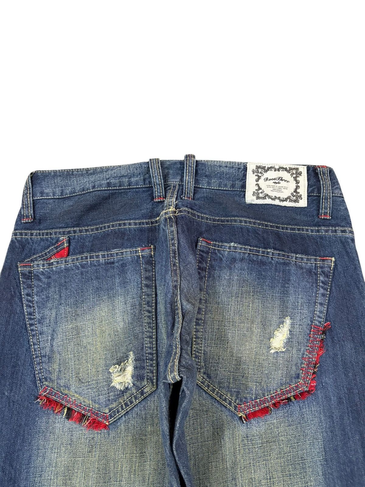Levi's Vintage Japanese Brand Patches Rusty Wash Sashiko Style Jean Size US 32 / EU 48 - 8 Thumbnail