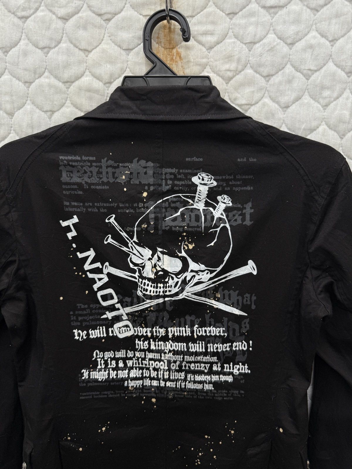 14th Addiction 🔥🔥🔥ARCHIVE H NAOTO ANARCHY PUNK JACKET Size M / US 6-8 / IT 42-44 - 14 Thumbnail