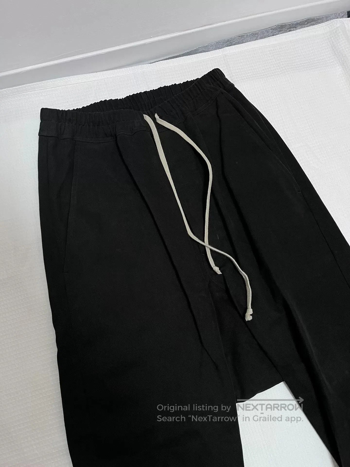 Rick Owens Rick Owens Solid Drawstring Relaxed Pants 46. Size US 30 / EU 46 - 2 Thumbnail