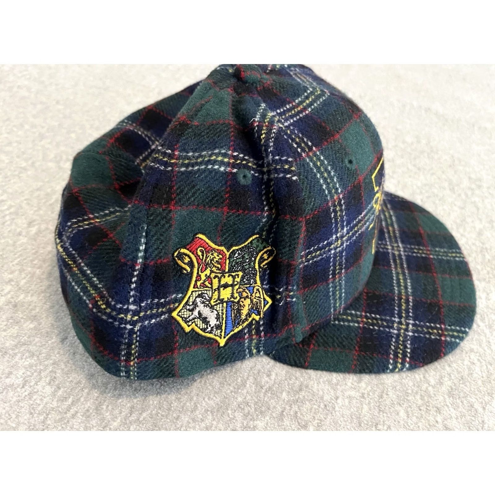 New Era New Era 59Fifty Hogwarts Plaid Fitted Cap Hat Wool Blend Size 7 7/8 Mens Baseball Cap Multicolor Harry Potter Size ONE SIZE - 2 Thumbnail