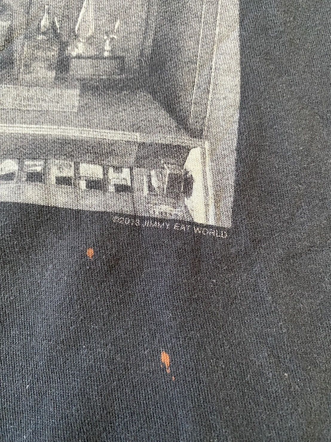 Band Tees Y2K 2013 Jimmy Eat World Band Distressed Tee Size US M / EU 48-50 / 2 - 3 Thumbnail