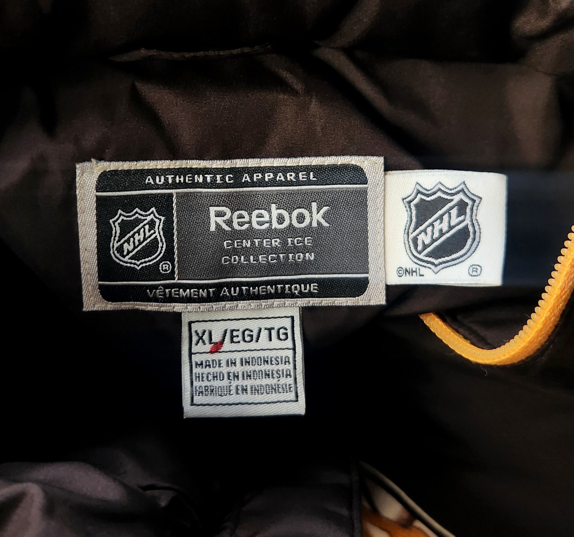 Reebok Boston Bruins Reebok 2010 NHL Brown Puffer Coat Jacket SZ XL Size US XL / EU 56 / 4 - 6 Thumbnail