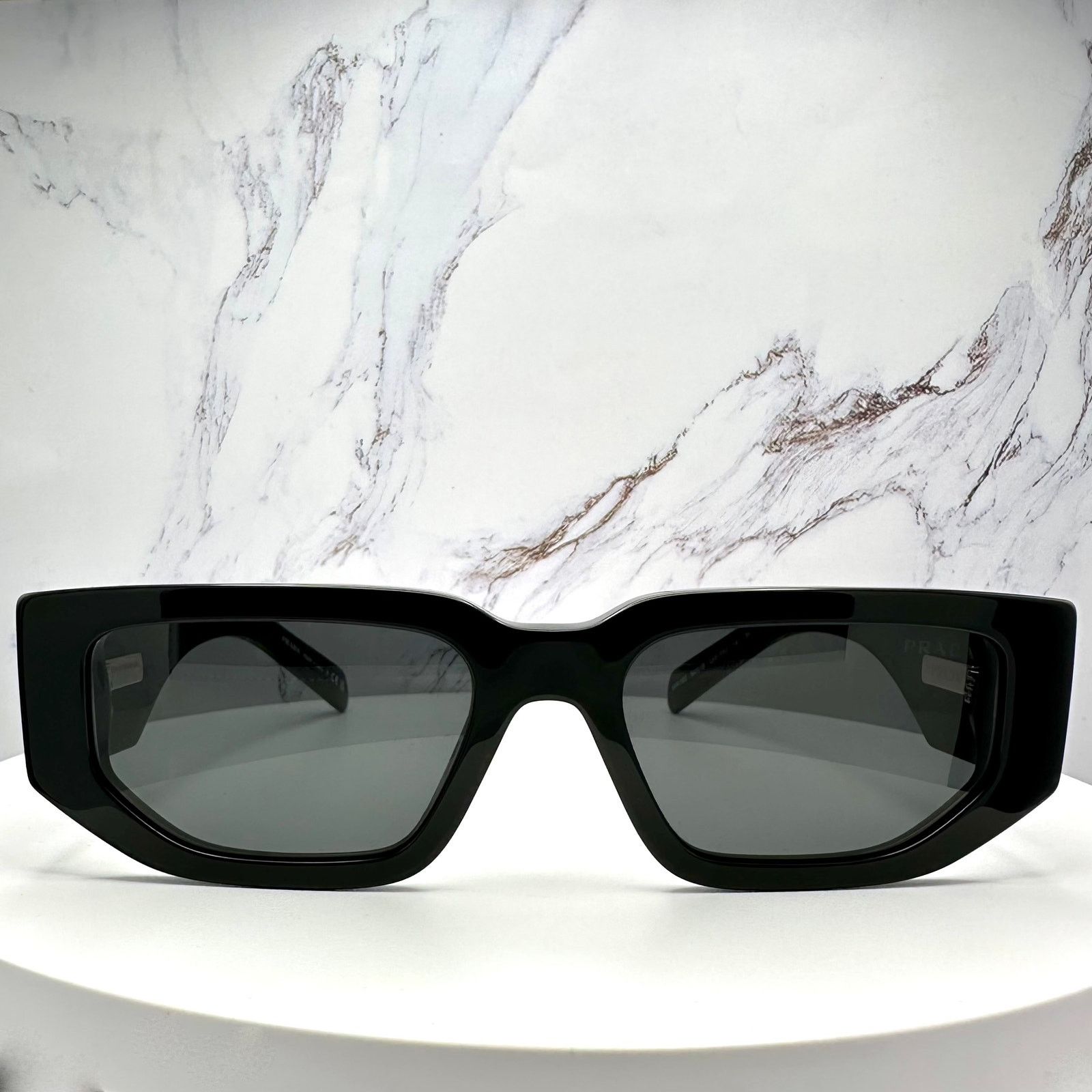 Prada NEW PRADA Sunglasses Black Square Size ONE SIZE - 2 Thumbnail