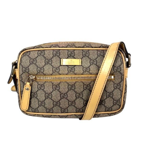 Gucci Gucci GG Supreme PVC Shoulder Bag Plastic / Synthetic Shoulder Bag 201447 DUTY FREE for USA