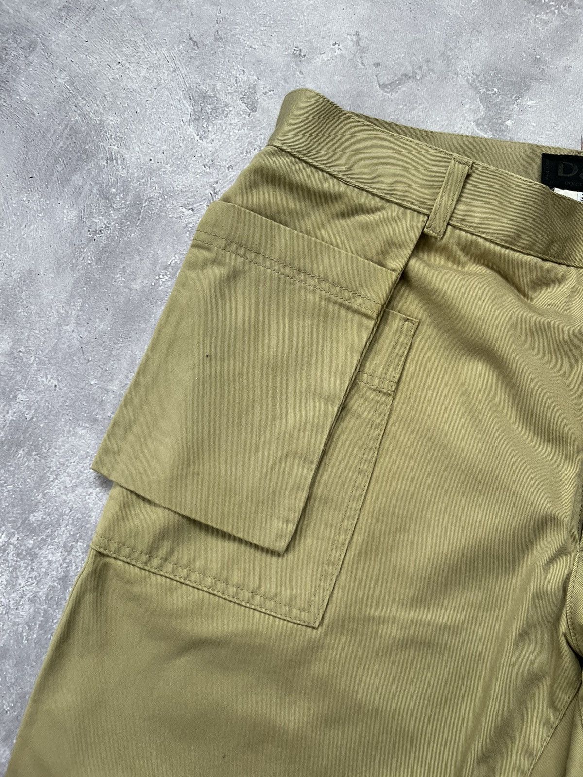 Dolce & Gabbana Vintage Dolce & Gabbana Baggy Work Pants Beige Size US 32 / EU 48 - 3 Thumbnail