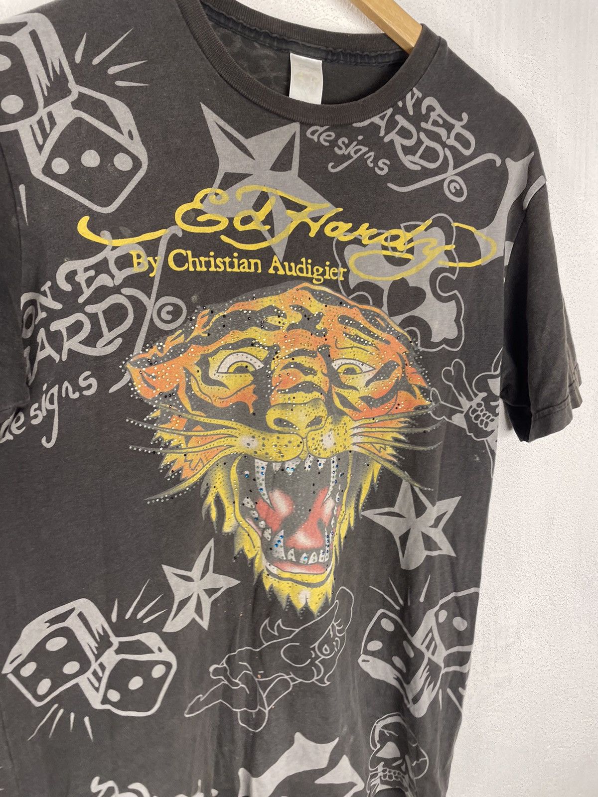 Ed Hardy Ed Hardy Y2K Dice and Girls t-shirt Size US M / EU 48-50 / 2 - 3 Thumbnail
