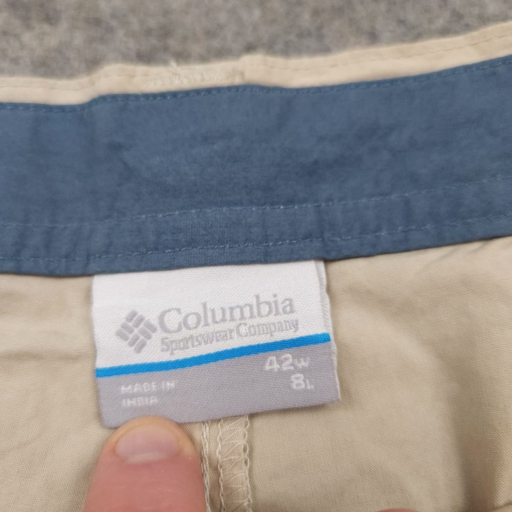 Vintage Columbia Shorts Mens 42 Tan 8'' Inseam Modern Classic Easy Fit Outdoor Camping Casual Travel Size US 42 / EU 58 - 2 Thumbnail