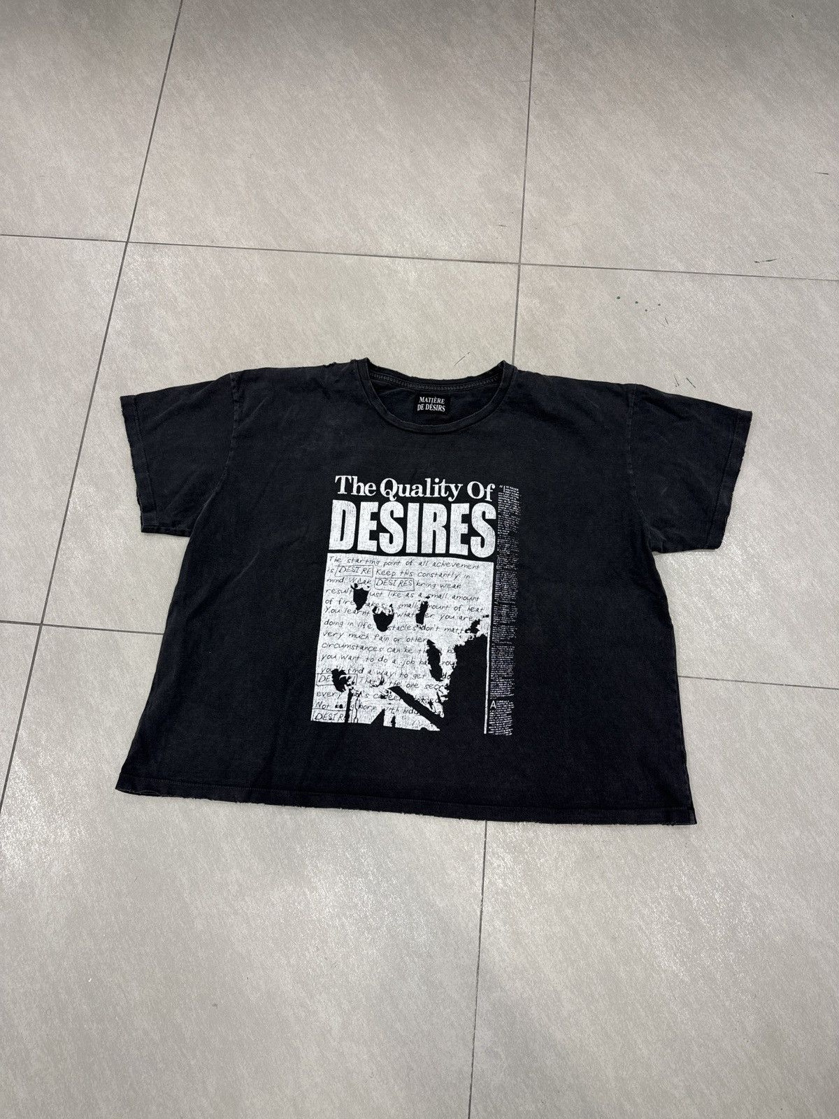 Matiere De Desirs Quality T-Shirt XL