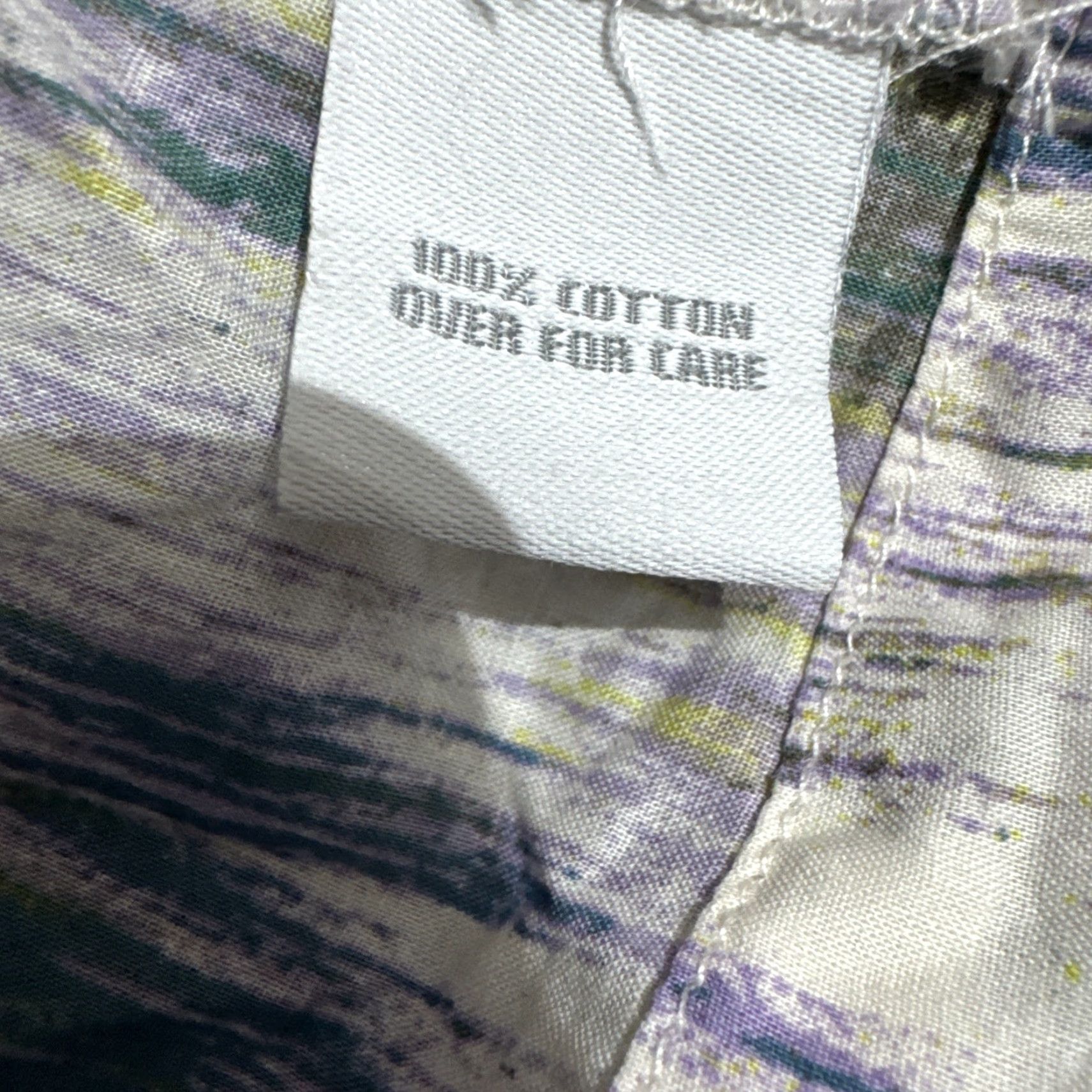 Etro Retro 70s Hippie Tank Top Sz L Boho Crochet Lace Flowy Festival Ikat Watercolor Tank Women L Multicolor Cotton Relativity Crew? Size L / US 10 / IT 46 - 5 Thumbnail