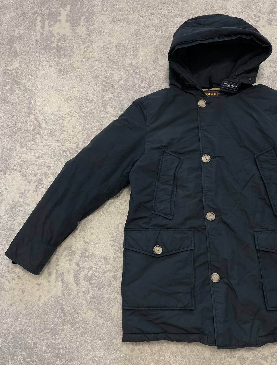 Other Vintage Woolrich Hooded Parka Jacket Mens Up Winter Coat Size US M / EU 48-50 / 2 - 2 Thumbnail
