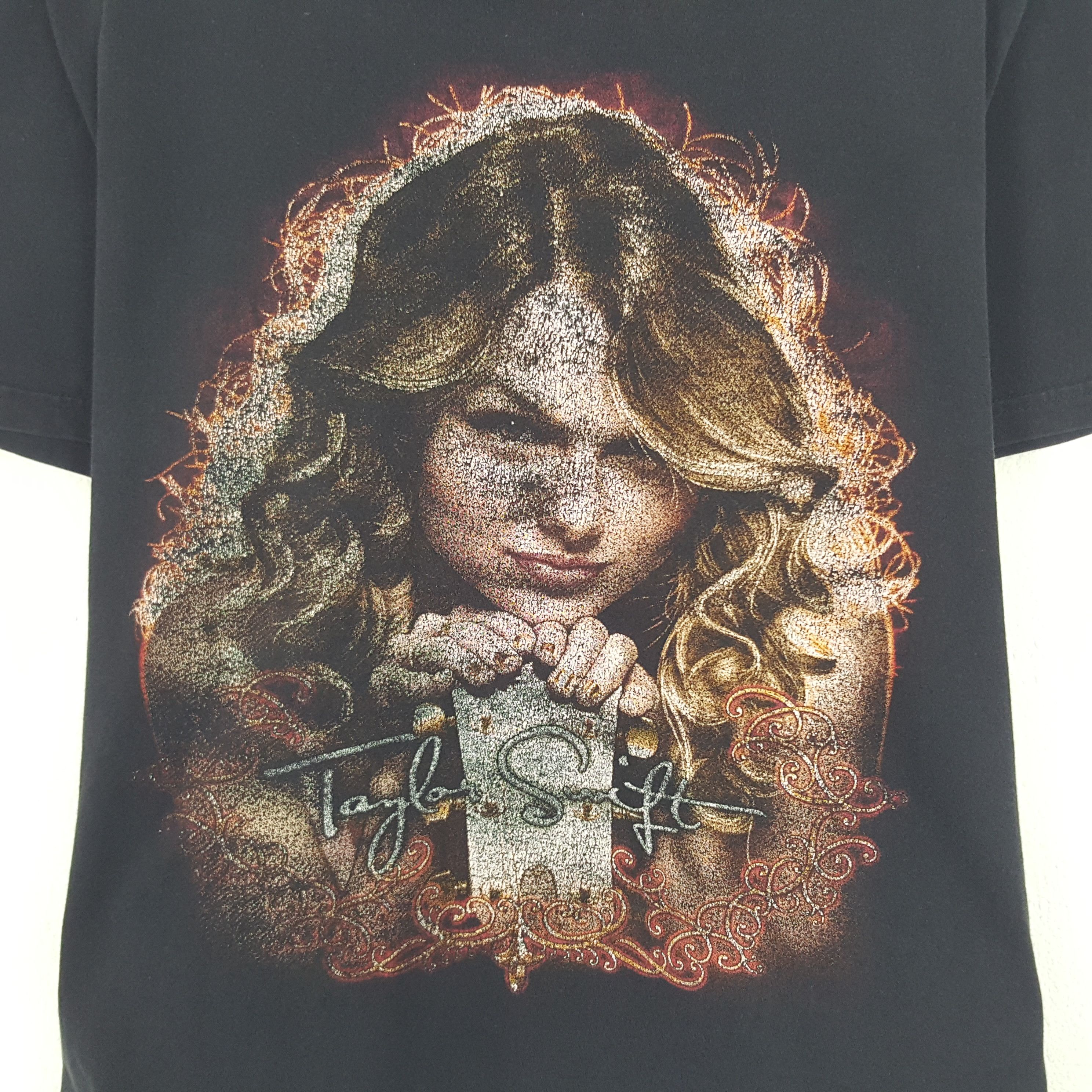 Band Tees × Vintage Vintage Taylor Swift American Single Tour Tshirt Size US M / EU 48-50 / 2 - 2 Thumbnail