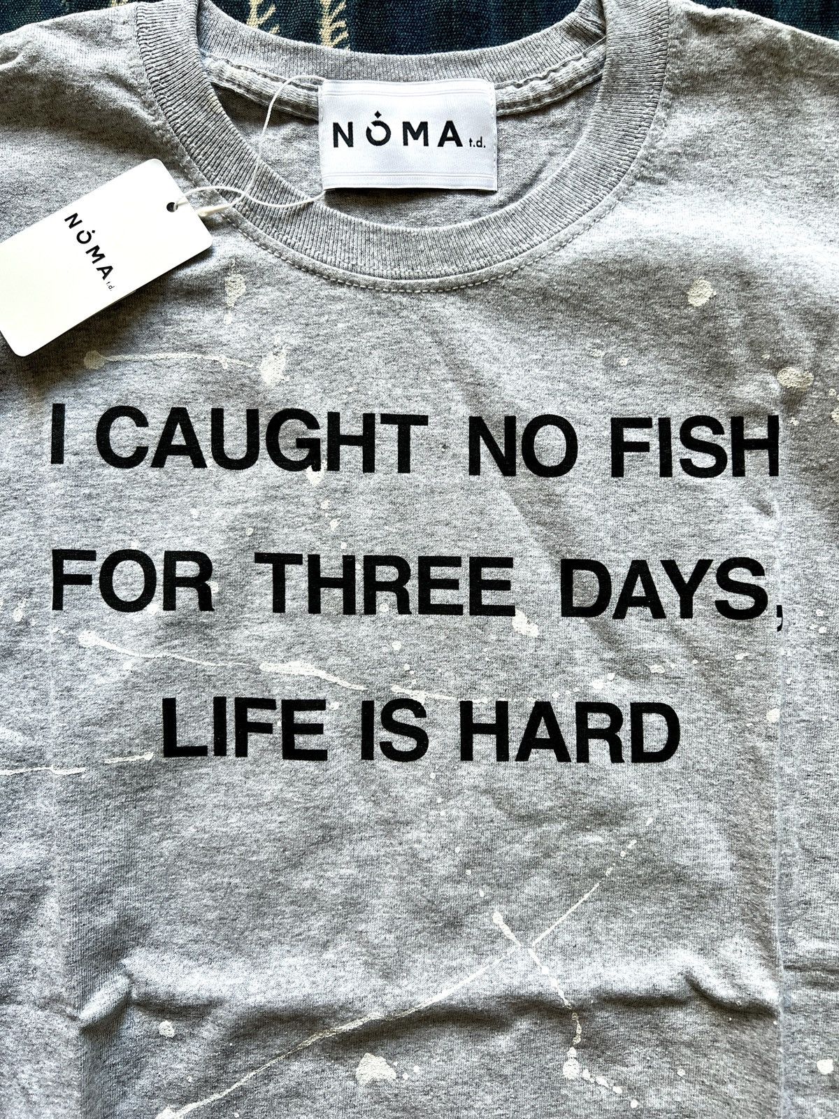 Japanese Brand Nomarhythm Textile Japan Splash Long Sleeve Tee Size US L / EU 52-54 / 3 - 3 Thumbnail