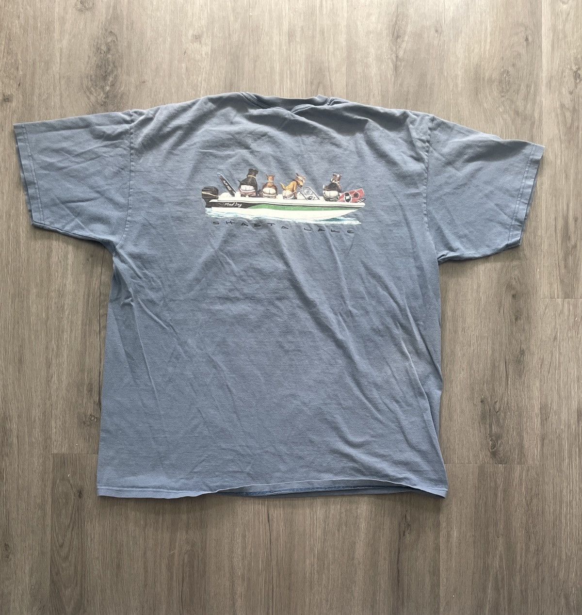 Vintage Y2K “Shasta Lake Buns Out” Graphic T-shirt (Sz. XXL) Size US XXL / EU 58 / 5 - 1 Thumbnail