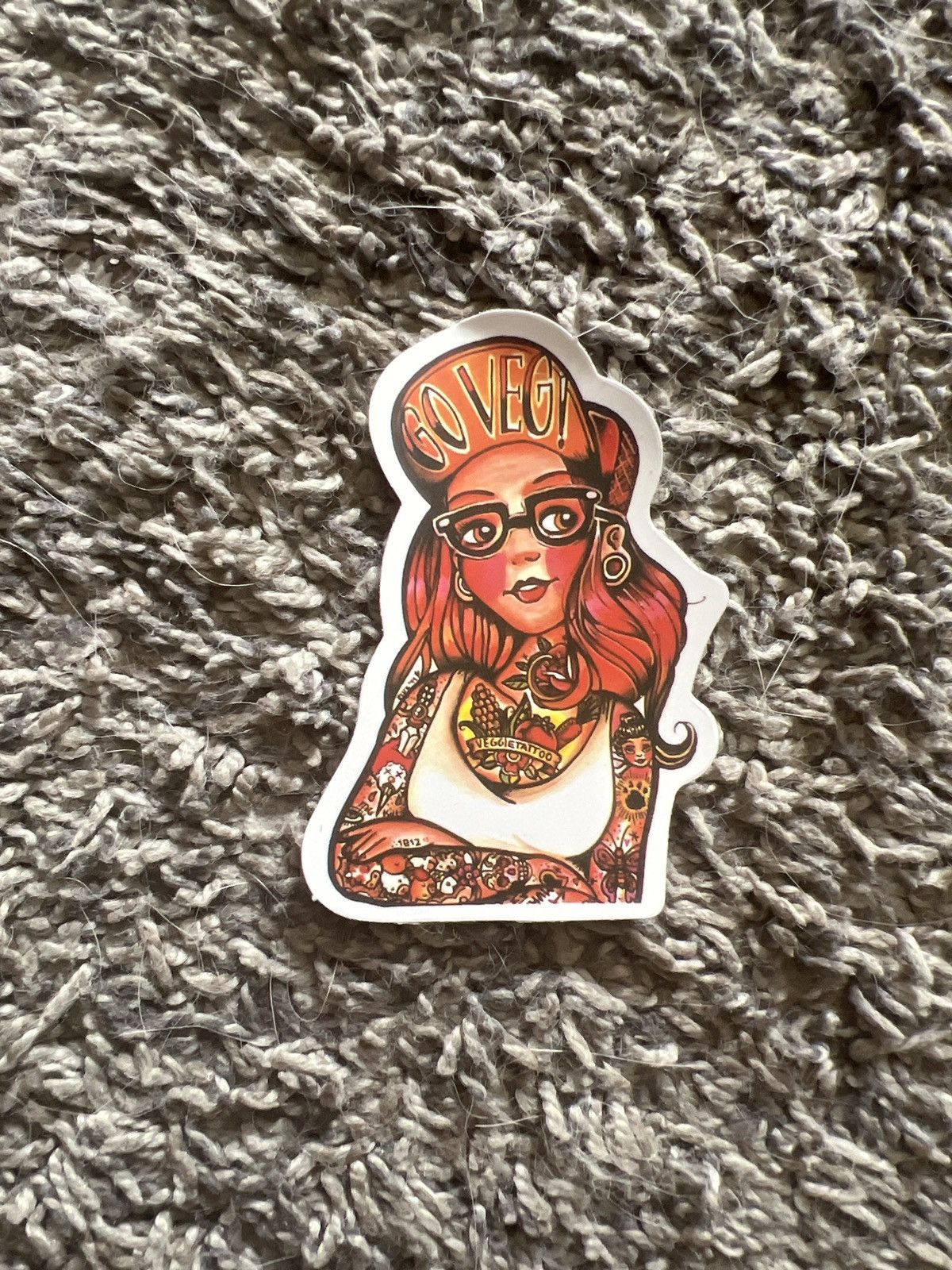 Hypebeast Veggie Tattoo Sticker Size ONE SIZE - 1 Thumbnail
