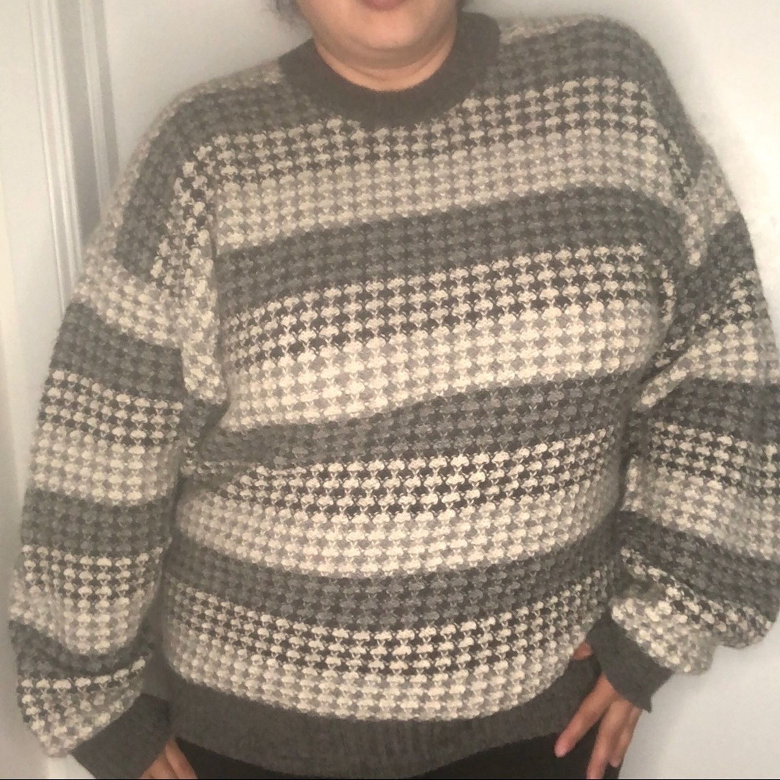 Other Peruvian Connection Alpaca Crew Sweater Gray Size US L / EU 52-54 / 3 - 5 Thumbnail