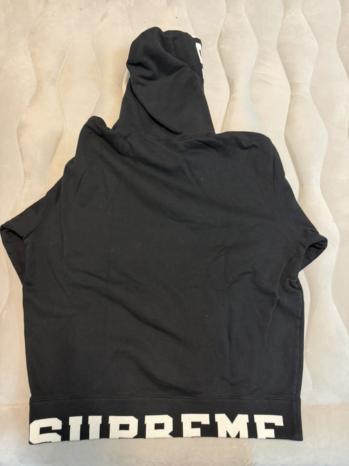 Supreme Supreme Cropped Logos Hooded Sweatshirt Size US L / EU 52-54 / 3 - 2 Thumbnail